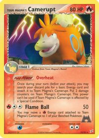 Team Magma's Camerupt — EX Team Magma vs Team Aqua
