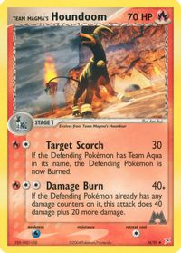 Team Magma's Houndoom - 34/95 — EX Team Magma vs Team Aqua