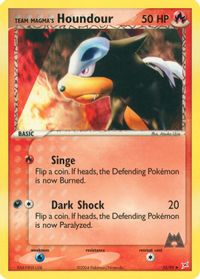 Team Magma's Houndour - 35/95 — EX Team Magma vs Team Aqua