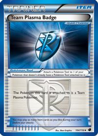 Team Plasma Badge (Team Plasma) — Plasma Freeze