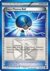 Team Plasma Ball (Team Plasma) — Plasma Freeze