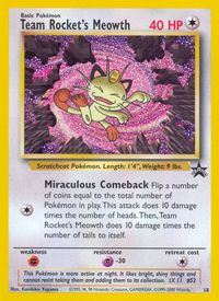 Team Rocket's Meowth — WoTC Promo
