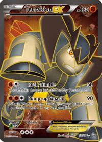 Terrakion EX (121 Full Art) — Dragons Exalted