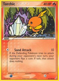 Torchic - 066/100 — EX Crystal Guardians