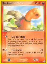 Torkoal — EX Legend Maker