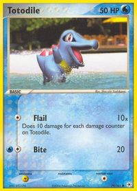 Totodile — EX Hidden Legends