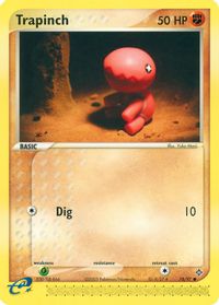 Trapinch - 78/97 — EX Dragon