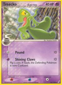 Treecko (Delta Species) — Crystal Guardians