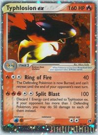 Typhlosion ex — EX Sandstorm