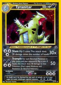 Tyranitar (12) — Neo Discovery