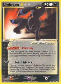 Umbreon Star — POP Series 5