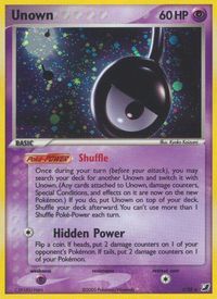 Unown (!) — EX Unseen Forces
