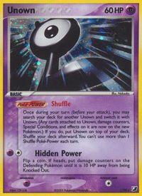 Unown (L) — EX Unseen Forces
