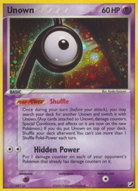 Unown (P) — EX Unseen Forces