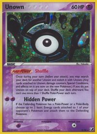 Unown (S) — EX Unseen Forces