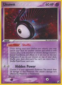 Unown (T) — EX Unseen Forces