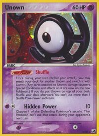 Unown (U) — EX Unseen Forces