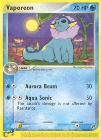 Vaporeon — EX Sandstorm