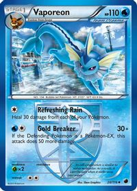 Vaporeon (Team Plasma) — Plasma Freeze