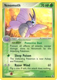 Venomoth — EX FireRed & LeafGreen