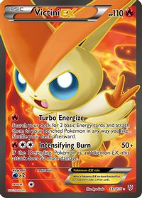 Victini EX (131 Full Art) — Plasma Storm