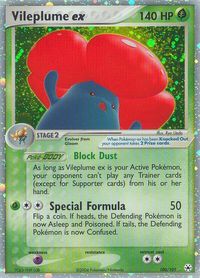 Vileplume ex — EX Hidden Legends