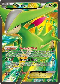 Virizion EX (Full Art) — Plasma Blast