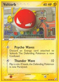 Voltorb — EX Team Rocket Returns
