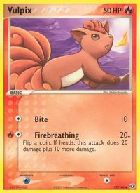 Vulpix — EX Emerald
