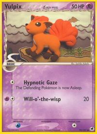 Vulpix (Delta Species) — EX Dragon Frontiers