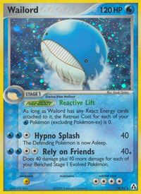 Wailord — EX Legend Maker