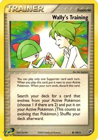 Wally's Training — EX Sandstorm
