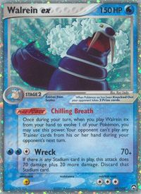 Walrein ex — EX Power Keepers