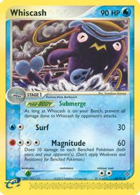 Whiscash — EX Dragon