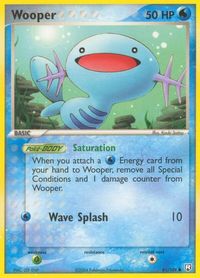 Wooper — EX Team Rocket Returns