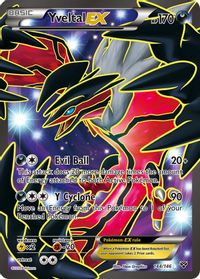 Yveltal EX (144 Full Art) — XY Base Set
