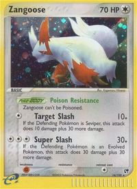 Zangoose — EX Sandstorm
