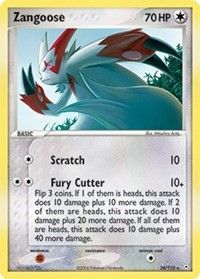 Zangoose — EX Holon Phantoms