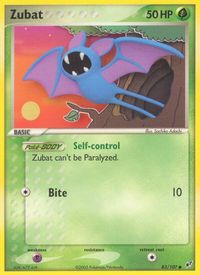 Zubat — EX Deoxys
