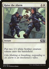 Raise the Alarm — Magic 2015 (M15)