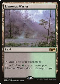 Llanowar Wastes — Magic 2015 (M15)