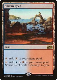 Shivan Reef — Magic 2015 (M15)