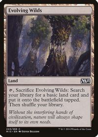 Evolving Wilds — Magic 2015 (M15)