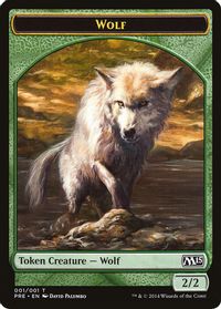 Wolf Token — Prerelease Cards