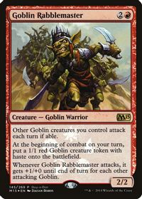Goblin Rabblemaster — Buy-A-Box Promos
