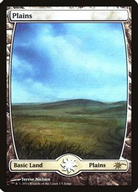 Plains - Full Art (1) — Judge Promos