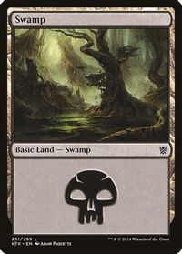 Swamp (261) — Khans of Tarkir