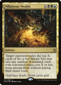 Villainous Wealth — Prerelease Cards