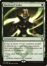 Hardened Scales — Prerelease Cards