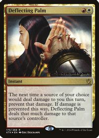 Deflecting Palm — Prerelease Cards